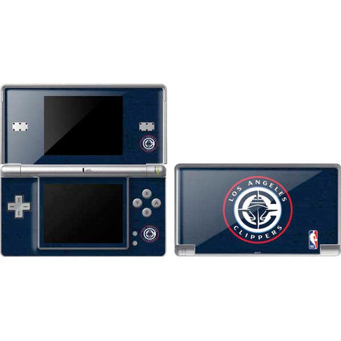NBA Los Angeles Clippers Distressed Blue Nintendo Skins