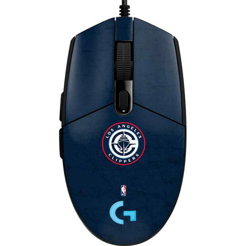 NBA Los Angeles Clippers Distressed Blue G203 Prodigy RGB Wired Gaming Mouse Skin