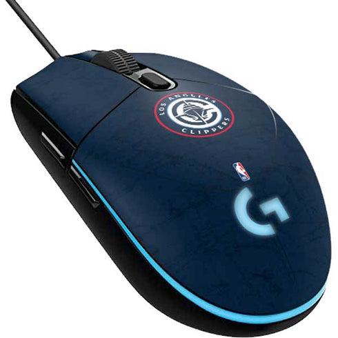 NBA Los Angeles Clippers Distressed Blue G203 Prodigy RGB Wired Gaming Mouse Skin