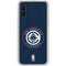 NBA Los Angeles Clippers Distressed Blue Galaxy A10e Clear Case