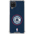 NBA Los Angeles Clippers Distressed Blue Galaxy A12 Clear Case