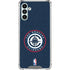 NBA Los Angeles Clippers Distressed Blue Galaxy A13 5G Clear Case