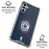 NBA Los Angeles Clippers Distressed Blue Galaxy A13 5G Clear Case