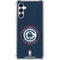 NBA Los Angeles Clippers Distressed Blue Galaxy A14 5G Clear Case