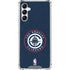 NBA Los Angeles Clippers Distressed Blue Galaxy A14 5G Clear Case