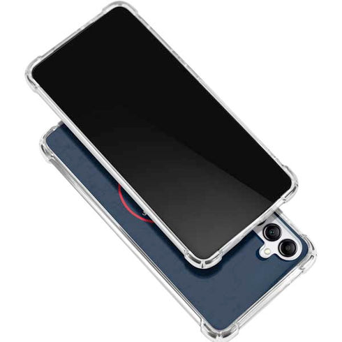 NBA Los Angeles Clippers Distressed Blue Galaxy A15 5G Clear Case