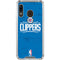 NBA Los Angeles Clippers Distressed Blue Galaxy A30 Clear Case