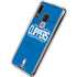 NBA Los Angeles Clippers Distressed Blue Galaxy A30 Clear Case