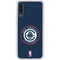 NBA Los Angeles Clippers Distressed Blue Galaxy A50 Clear Case