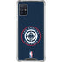 NBA Los Angeles Clippers Distressed Blue Galaxy A51 5G Clear Case
