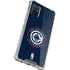 NBA Los Angeles Clippers Distressed Blue Galaxy A51 5G Clear Case