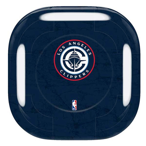 NBA Los Angeles Clippers Distressed Blue Galaxy Buds Live Skin