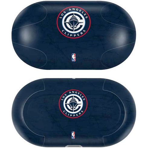 NBA Los Angeles Clippers Distressed Blue Galaxy Buds Plus Skin