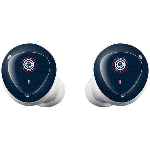 NBA Los Angeles Clippers Distressed Blue Galaxy Buds Plus Skin
