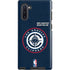 NBA Los Angeles Clippers Distressed Blue Galaxy Note 10 Pro Case