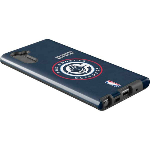 NBA Los Angeles Clippers Distressed Blue Galaxy Note 10 Pro Case
