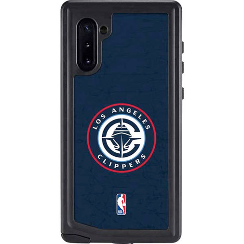 NBA Los Angeles Clippers Distressed Blue Galaxy Cases