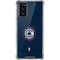 NBA Los Angeles Clippers Distressed Blue Galaxy Note20 5G Clear Case