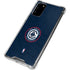 NBA Los Angeles Clippers Distressed Blue Galaxy Note20 5G Clear Case