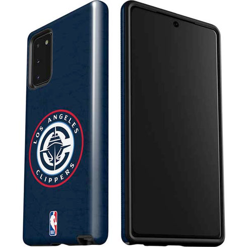 NBA Los Angeles Clippers Distressed Blue Galaxy Note20 5G Pro Case