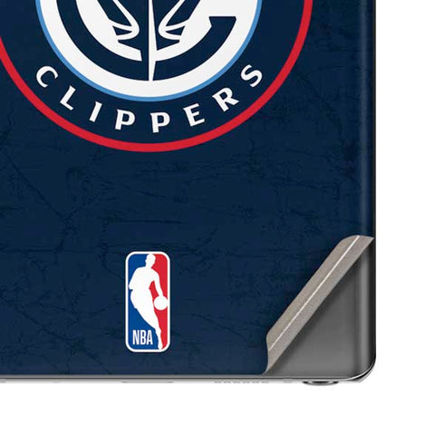 NBA Los Angeles Clippers Distressed Blue Galaxy Note20 5G Skin