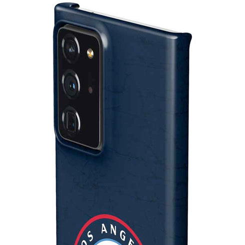 NBA Los Angeles Clippers Distressed Blue Galaxy Note20 Ultra 5G Lite Case