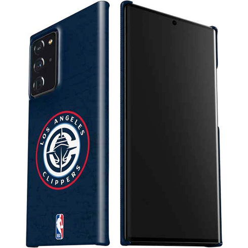 NBA Los Angeles Clippers Distressed Blue Galaxy Note20 Ultra 5G Lite Case