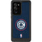 NBA Los Angeles Clippers Distressed Blue Galaxy Note20 Ultra 5G Waterproof Case