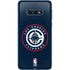NBA Los Angeles Clippers Distressed Blue Galaxy S10e Skin