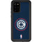 NBA Los Angeles Clippers Distressed Blue Galaxy S20 Plus Waterproof Case