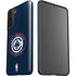 NBA Los Angeles Clippers Distressed Blue Galaxy S21 FE Pro Case