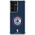 NBA Los Angeles Clippers Distressed Blue Galaxy S21 Ultra 5G Clear Case