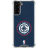 NBA Los Angeles Clippers Distressed Blue Galaxy S22 Plus Clear Case