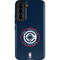 NBA Los Angeles Clippers Distressed Blue Galaxy S22 Pro Case