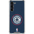 NBA Los Angeles Clippers Distressed Blue Galaxy S23 FE Clear Case