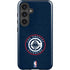 NBA Los Angeles Clippers Distressed Blue Galaxy S24 Impact Case