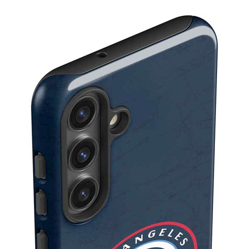 NBA Los Angeles Clippers Distressed Blue Galaxy S25 Impact Case