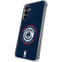 NBA Los Angeles Clippers Distressed Blue Galaxy S24 Plus Clear Case
