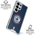 NBA Los Angeles Clippers Distressed Blue Galaxy S25 Ultra Clear Case