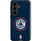 NBA Los Angeles Clippers Distressed Blue Galaxy S26 Impact Case