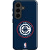 NBA Los Angeles Clippers Distressed Blue Galaxy S26 Plus Impact Case