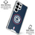 NBA Los Angeles Clippers Distressed Blue Galaxy S26 Ultra Clear Case