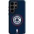 NBA Los Angeles Clippers Distressed Blue Galaxy S26 Ultra Impact Case