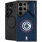 NBA Los Angeles Clippers Distressed Blue Galaxy S26 Ultra Kickstand Case