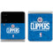 NBA Los Angeles Clippers Distressed Blue Galaxy Z Flip4 5G Skin