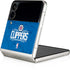 NBA Los Angeles Clippers Distressed Blue Galaxy Z Flip4 5G Skin