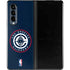 NBA Los Angeles Clippers Distressed Blue Galaxy Z Fold3 5G Skin