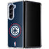 NBA Los Angeles Clippers Distressed Blue Galaxy Z Fold5 5G Clear Case