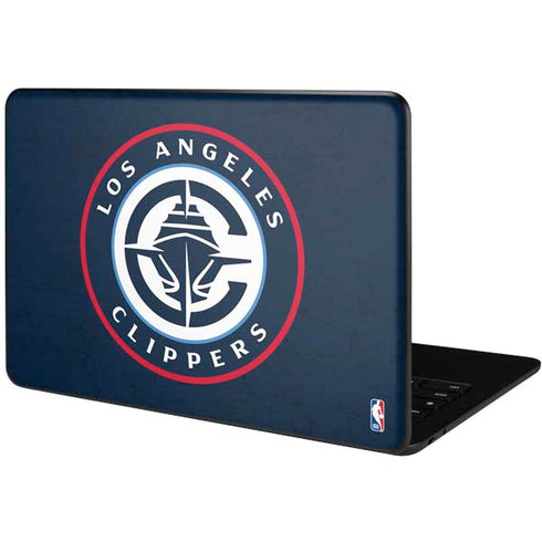 NBA Los Angeles Clippers Distressed Blue Google Pixelbook Go Skin