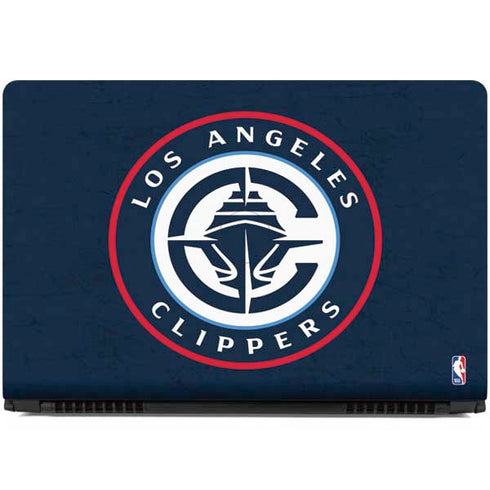 NBA Los Angeles Clippers Distressed Blue Dell Inspiron Skin